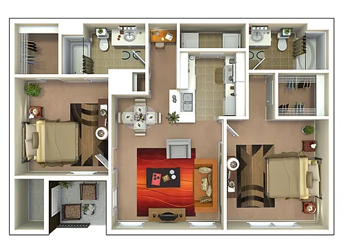 Floor plan B1