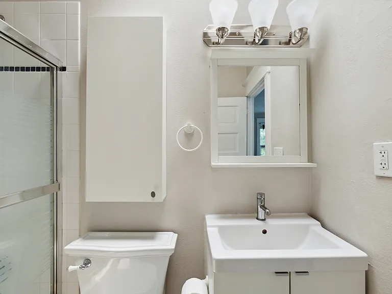 Bathroom with skylight