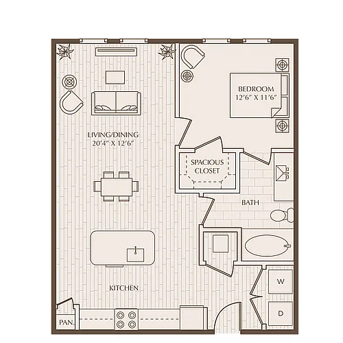 Floor plan A4