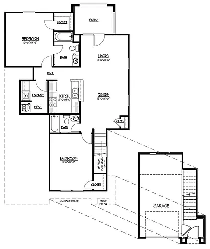 Floor plan Carson