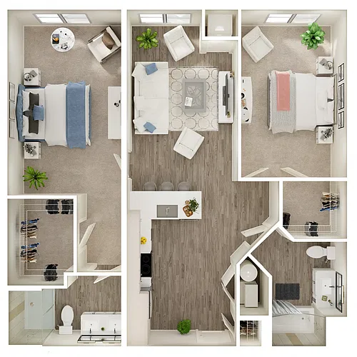 Floor plan B25