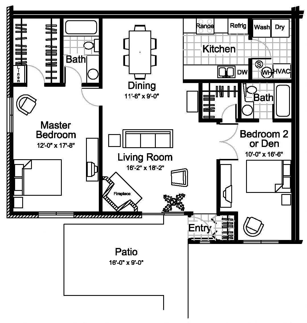Floor plan Edgewood
