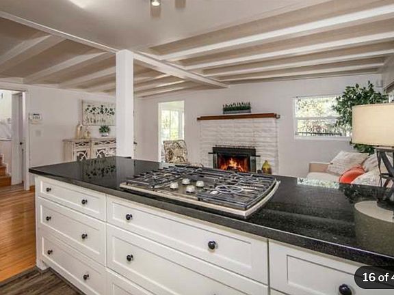 Kitchen and living room