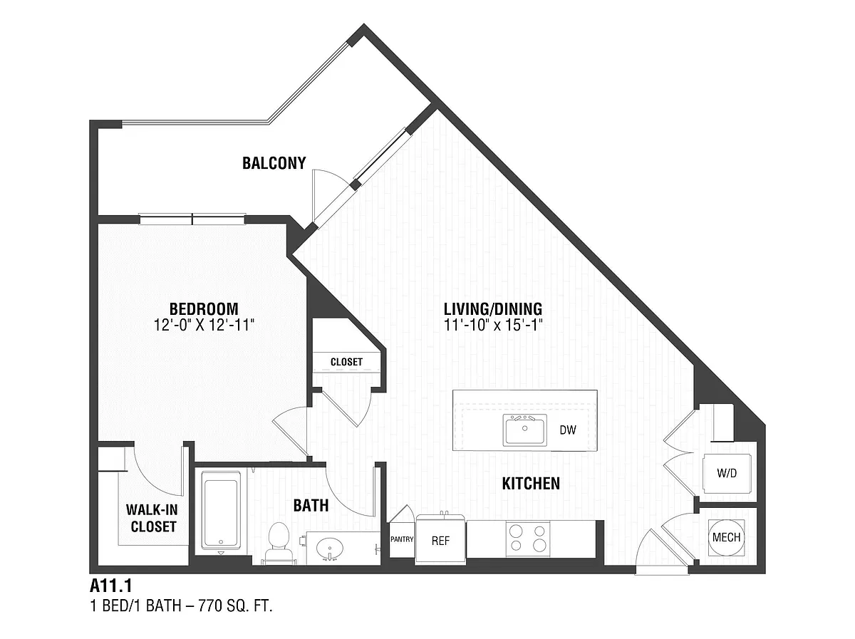Floor plan A111