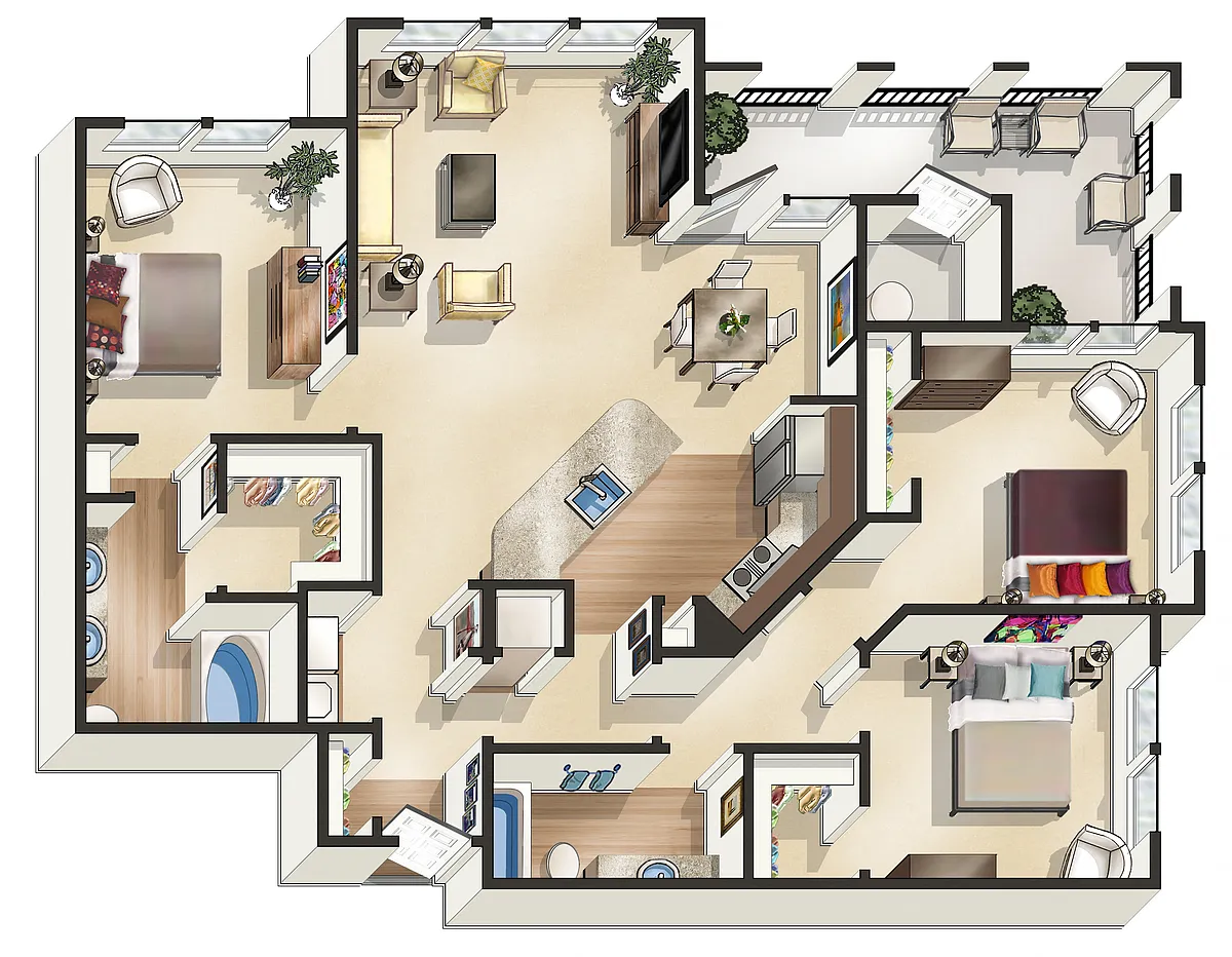 Floor plan C1