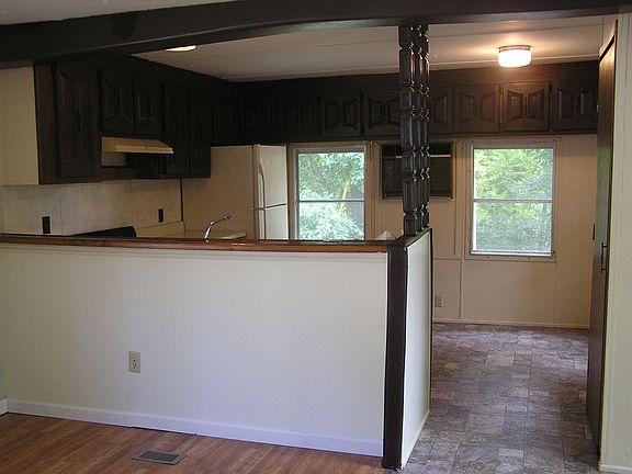 End Kitchen. View from Living Room