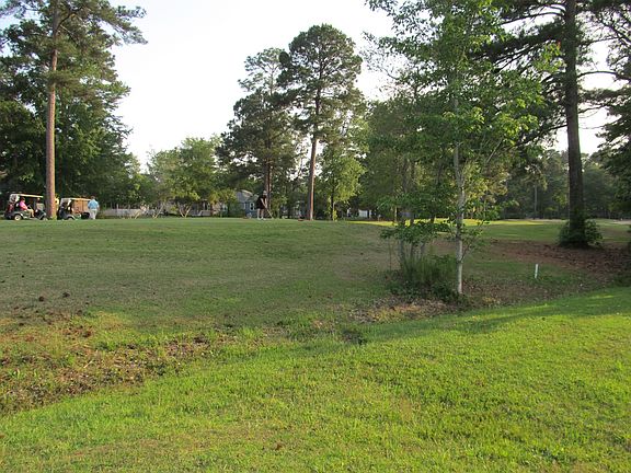 Backyard view of golf course