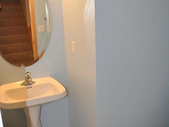 Half Bath on Lower Level