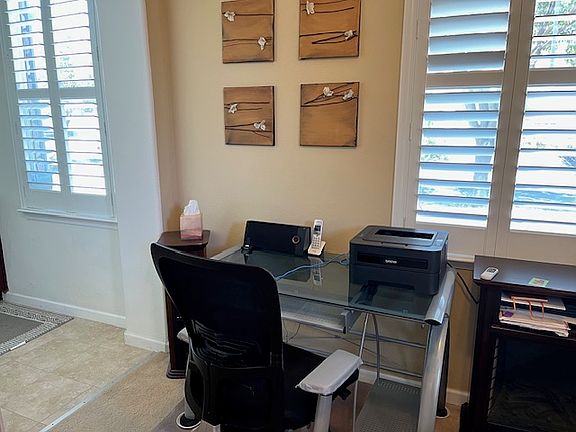 desk to work, if not needed can be taken out.