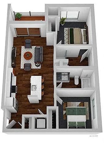 Floor plan Asher