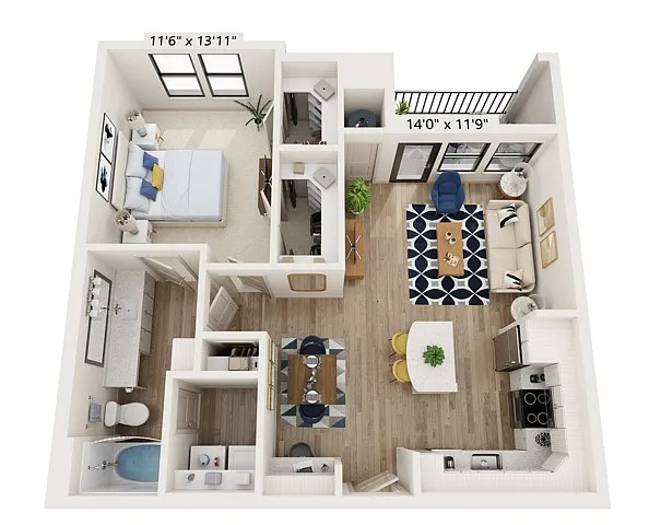 Floor plan Cole