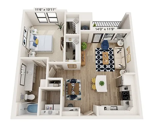 Floor plan Cole