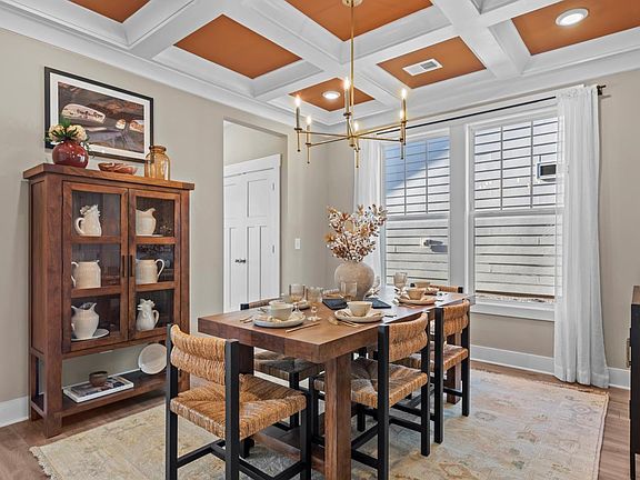 Dining Room of The Drayton Design by DRB Homes