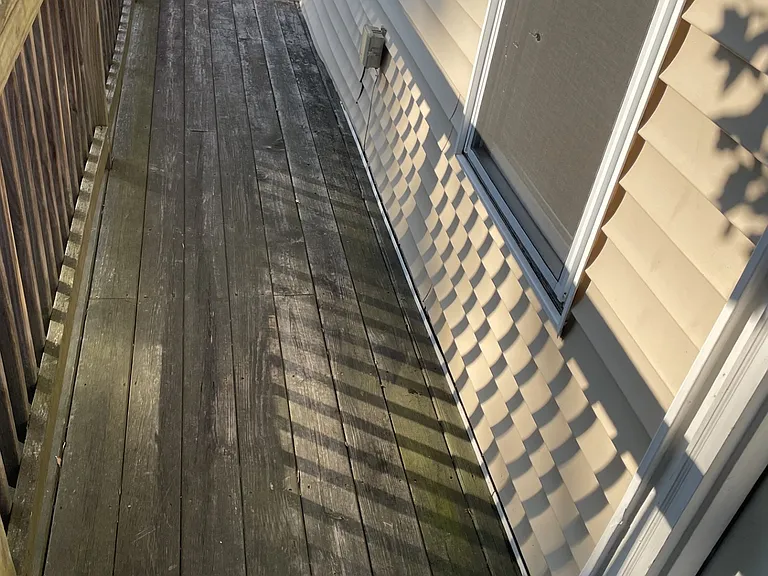 Back deck area