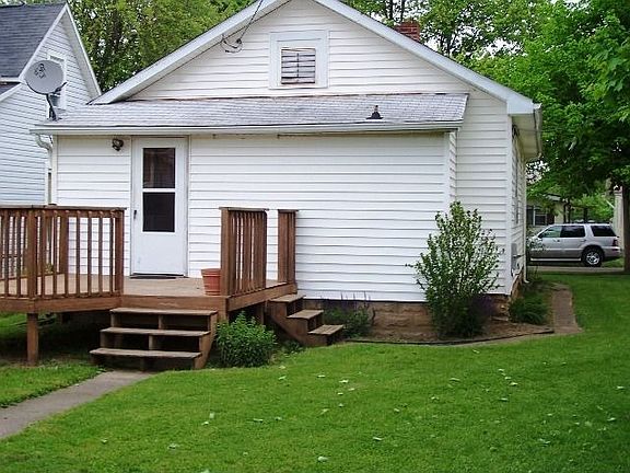 Large back yard