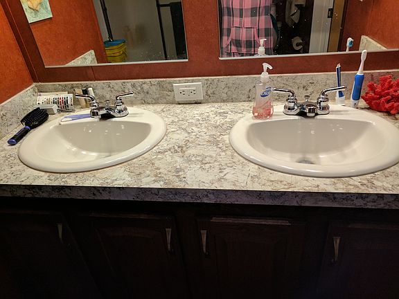 Master bathroom sink