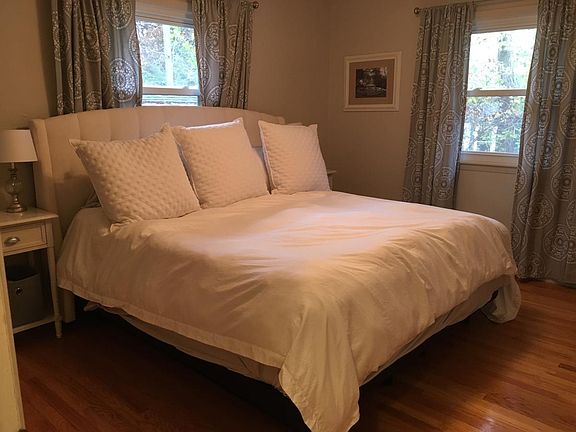 King size bed in master