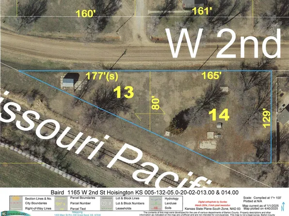 1165 W 2nd St, Hoisington, KS 67544