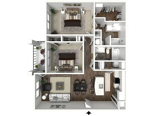 Floor plan Sunset