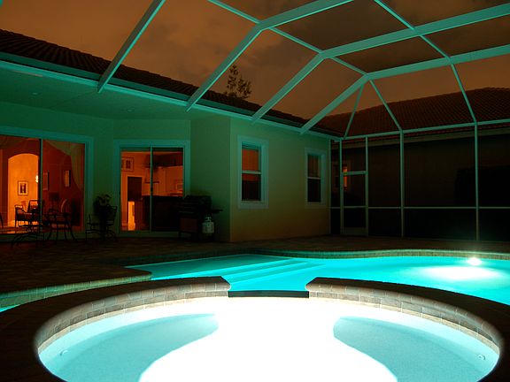 Pool at Night