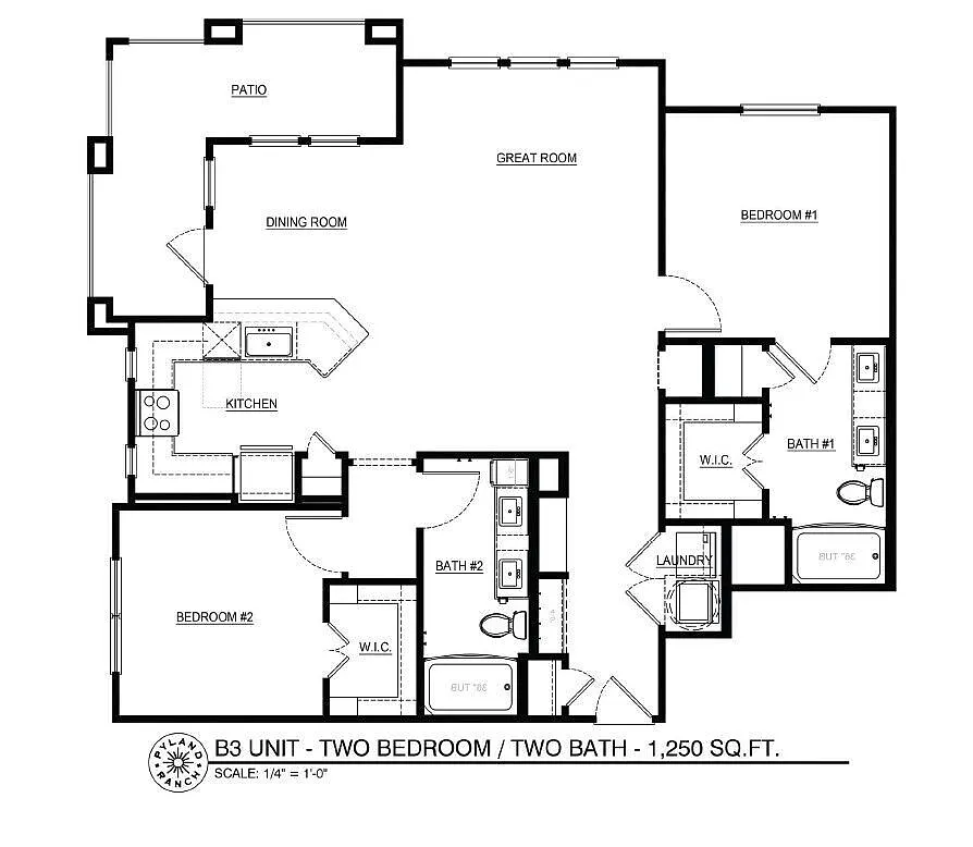 Floor plan B3