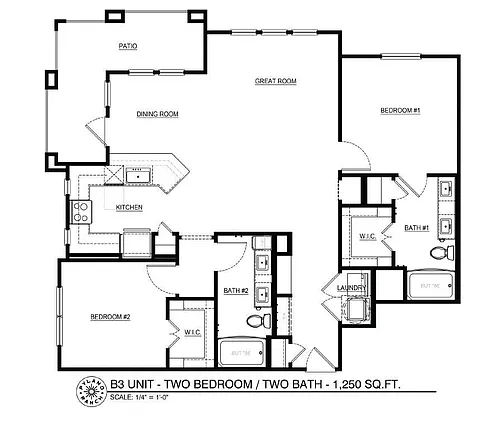 Floor plan B3