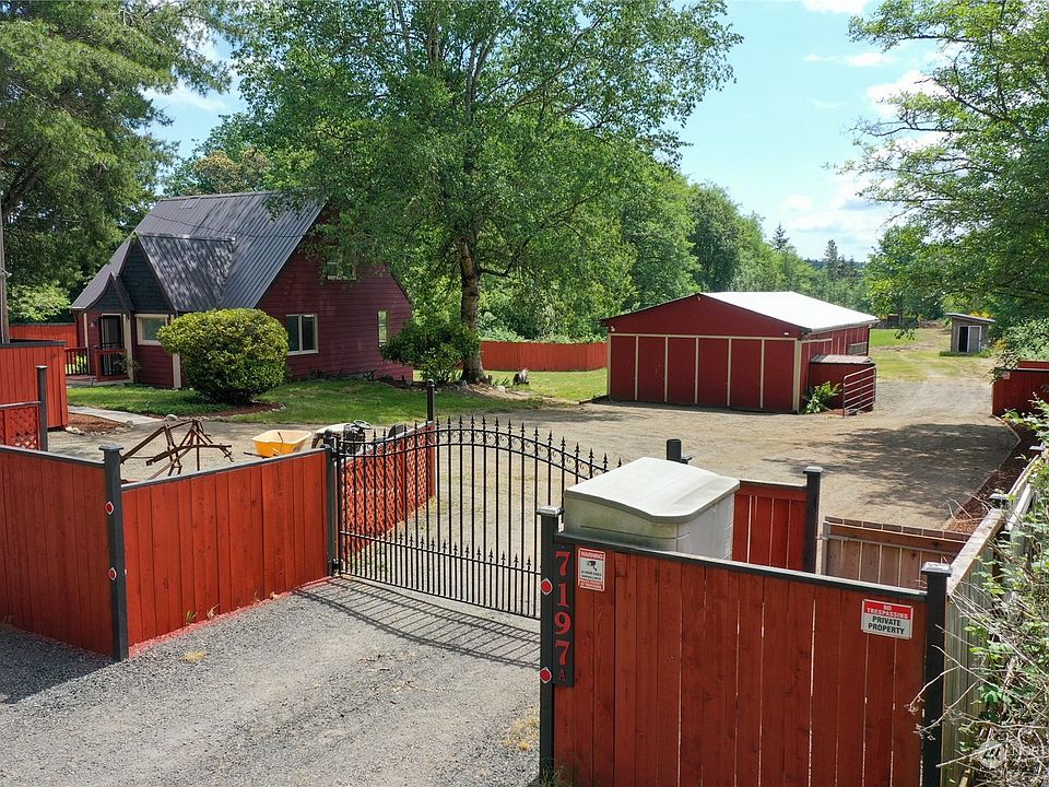 5.89 acreage with two separate homes>
