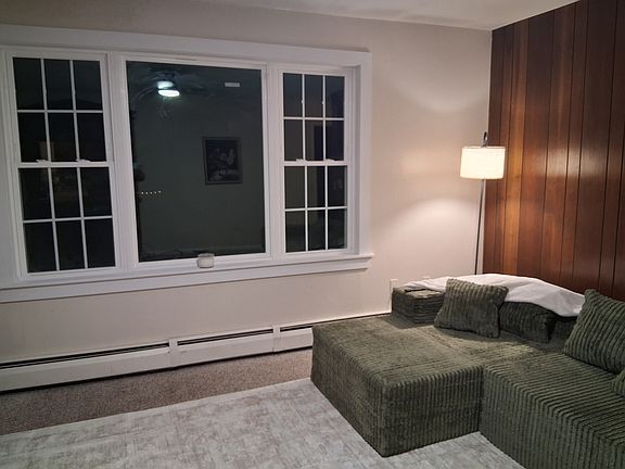 Another view of living room with new picture window