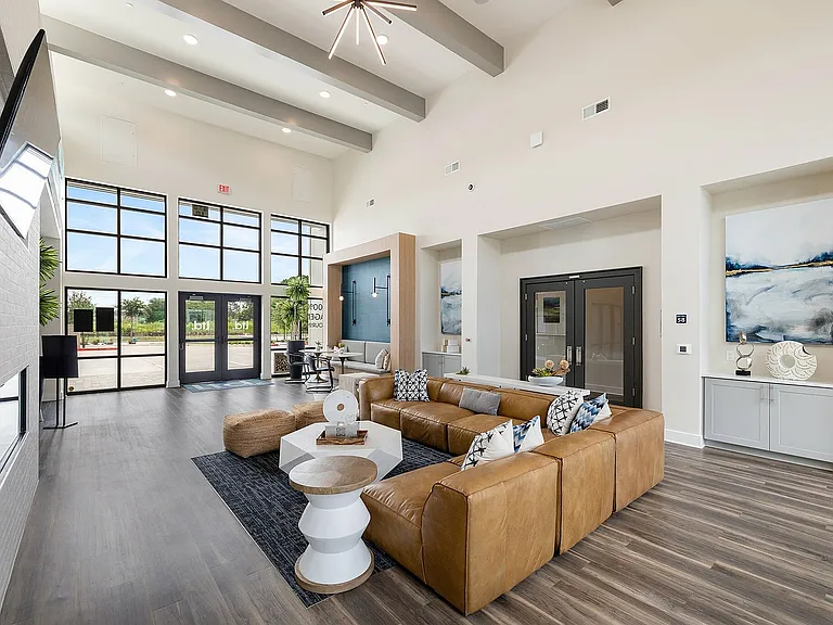 Clubhouse lounge seating