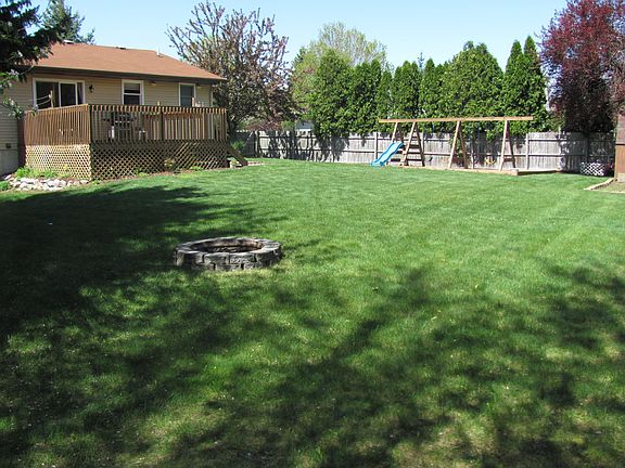 Large fenced in back yard