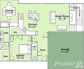Main level floorplan