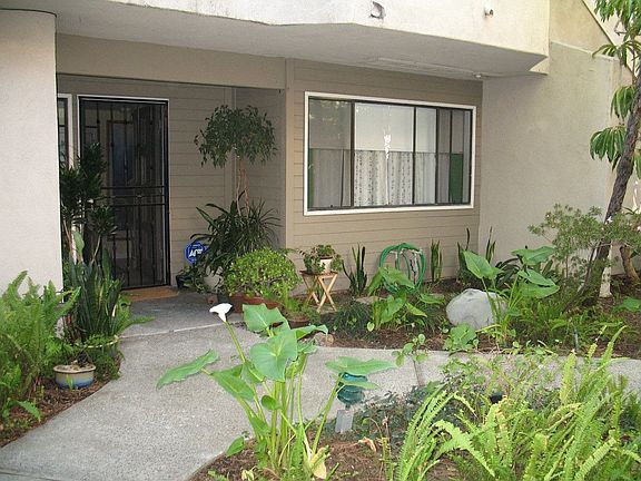 New landscaping at Entry Door