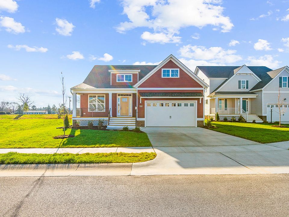The Riverton - Craftsman A Front Load Garage