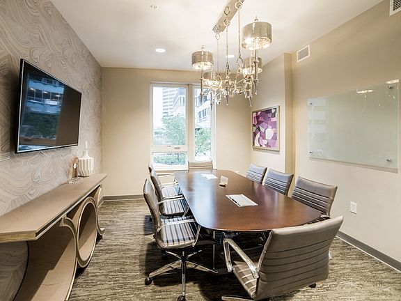 Interactive Social Space with USB Charging Stations and Television