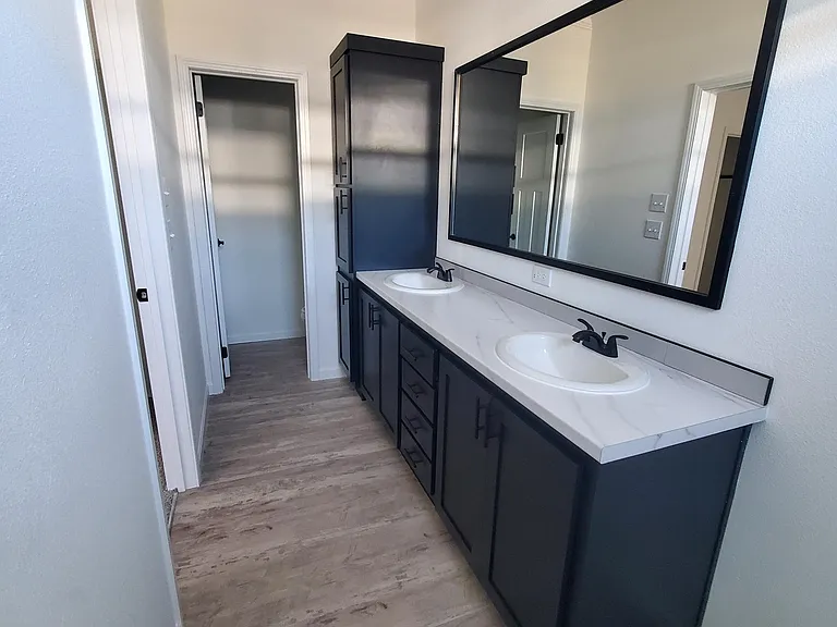 Master bathroom view 2