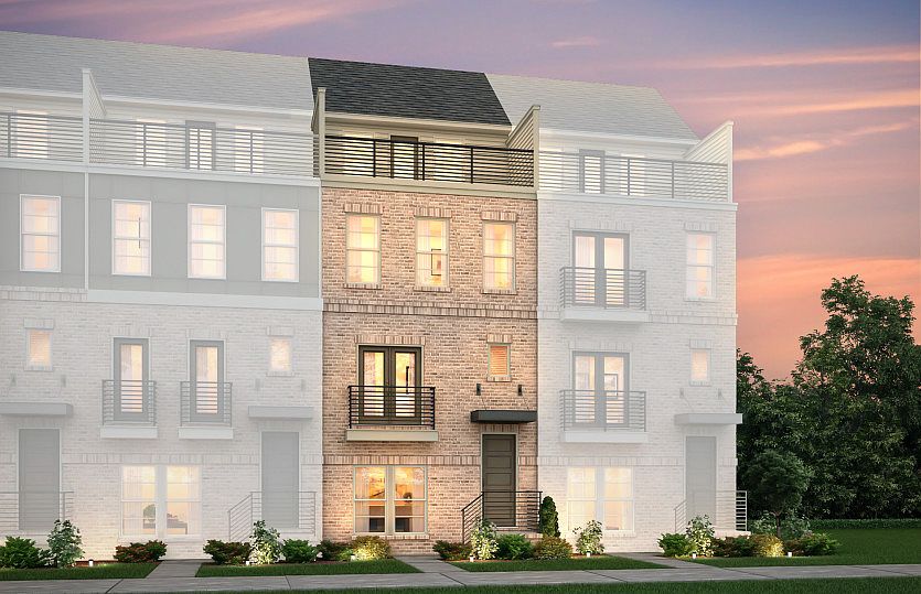 Teravista Exterior 12 features brick, balcony and top floor terrace