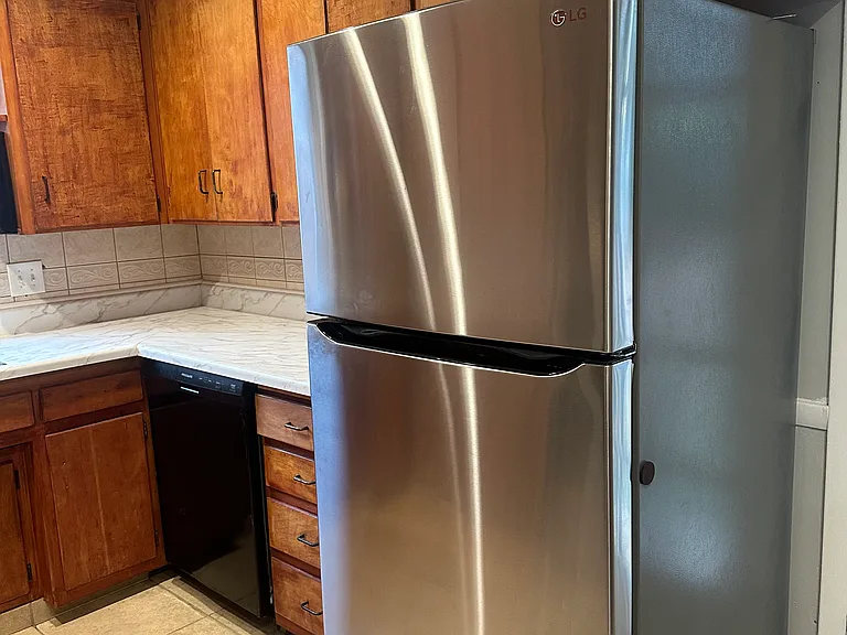 Closer look at refrigerator