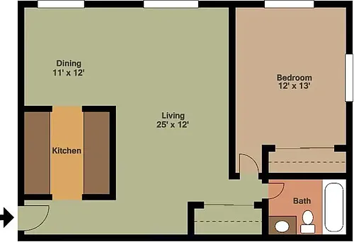 Floor plan Plan A