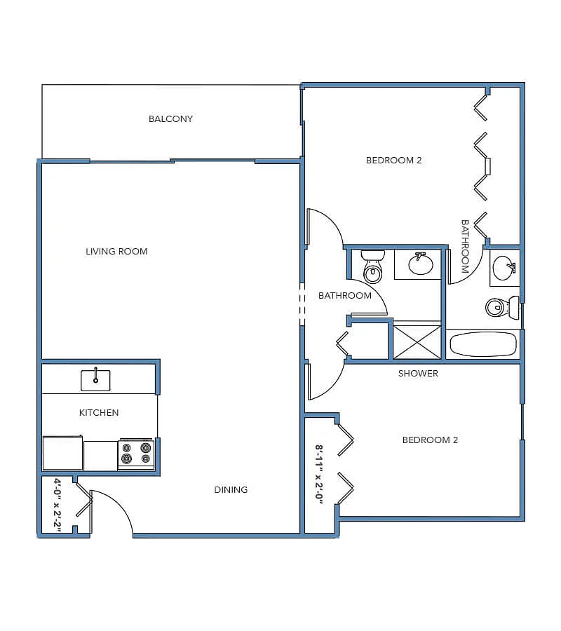 Floor plan Keystone