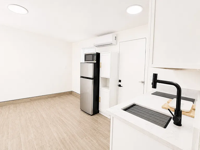 from bath to kitchen