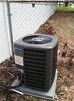 Heat pump for heat and central air conditioning