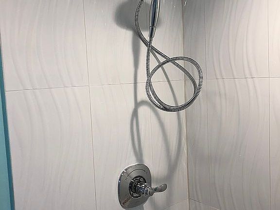 New shower in 2nd bathroom 