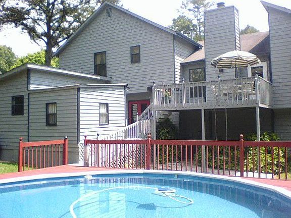 View of Back of House From Pool Deck