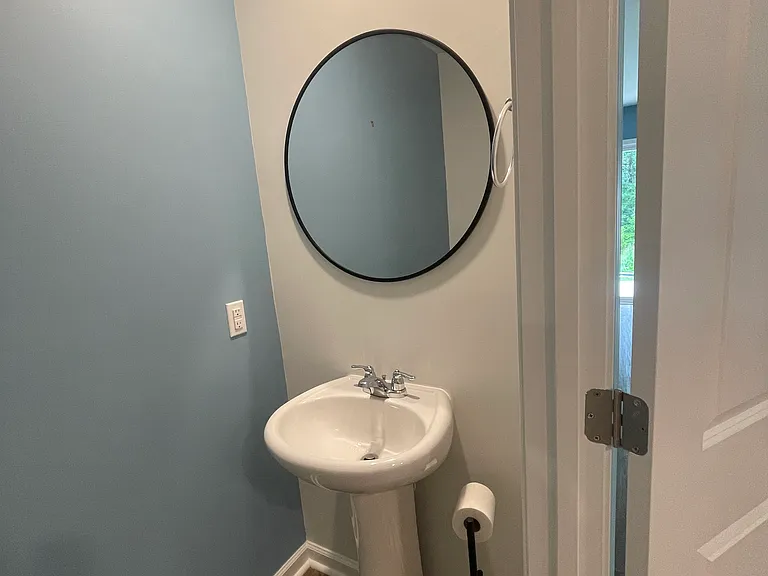 Downstairs half bath