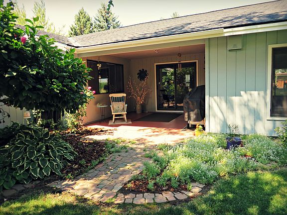 South facing covered patio
