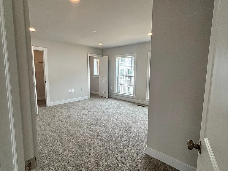 Master Bedroom with His and Her walk-in closet