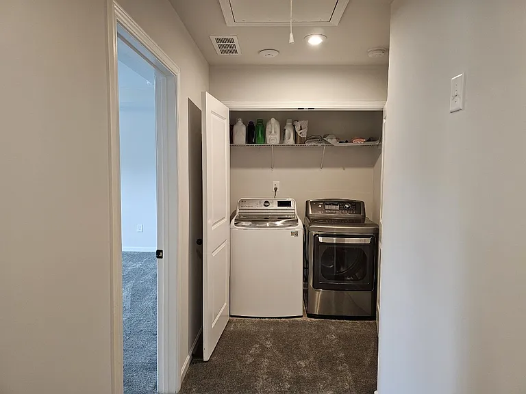 Shared Washer + Dryer