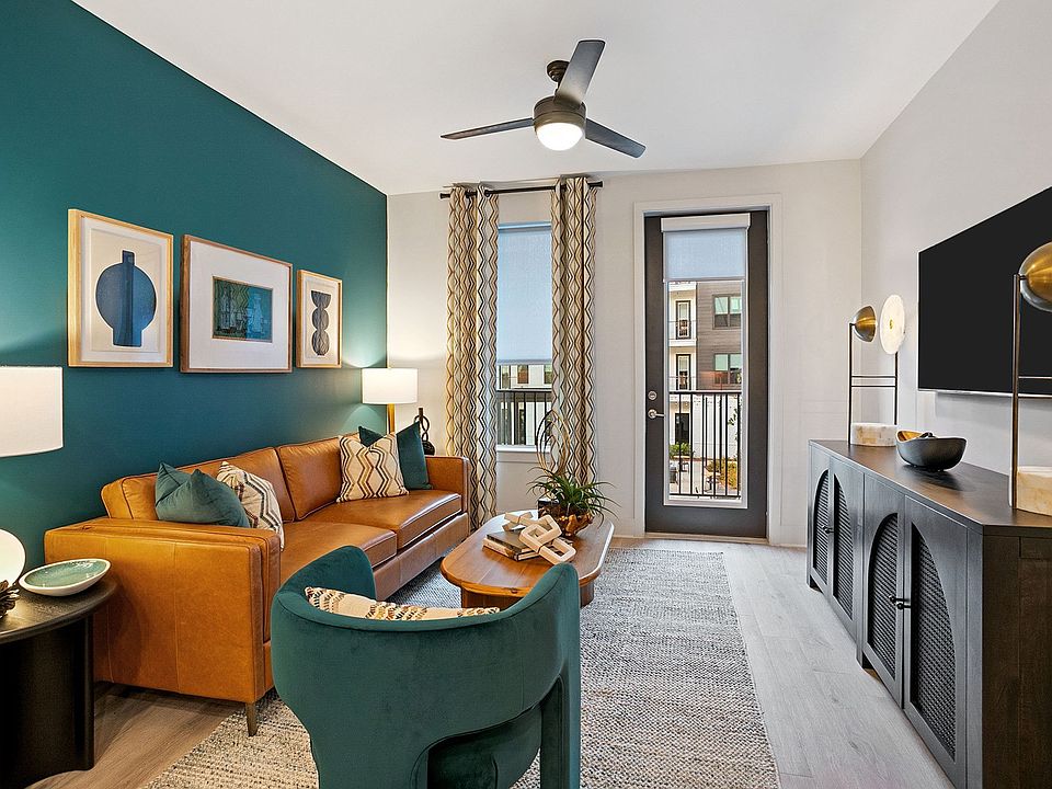 Each home includes ceiling fans in the living room and bedrooms