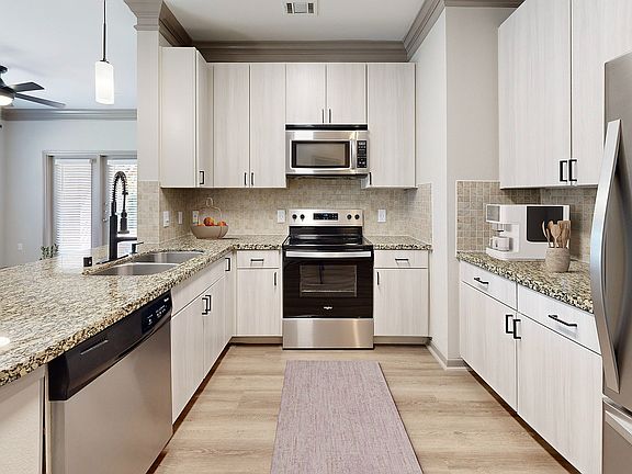 Newly Renovated Kitchen with Stainless Steel Appliances