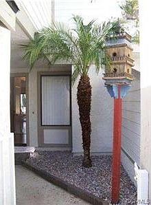 Private courtyard entry